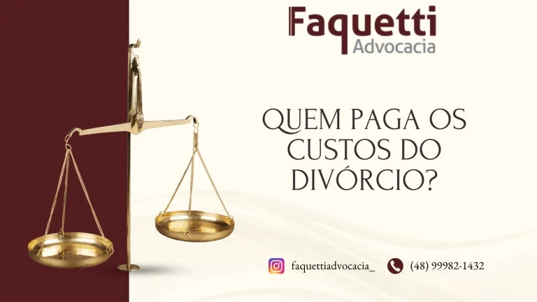 Quem paga os custos do divórcio